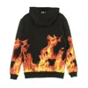 Ihs Men's Hoodie Flames Black In Black