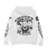 Ihs Men's Lightweight Hoodie Choose Your Mask Hoodie White In White