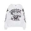 Ihs Men's Lightweight Sweatshirt Choose Your Mask Sweatshirt White In White