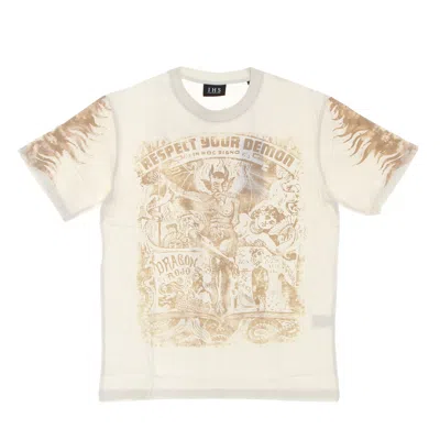Ihs Men's T-shirt Respect Your Demon Tee Natural