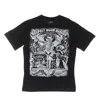 Ihs Respect Your Demon Men's T-shirt Basic Tee Black In Black
