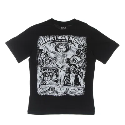 Ihs Respect Your Demon Men's T-shirt Basic Tee Black