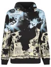 Ihs Printed Hoodie In Black