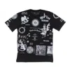 Ihs T-shirt Man Solid Manifesto Tee Black In Black