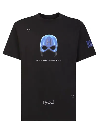 Ihs Hero T-shirt In Black