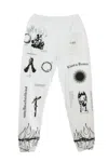 Ihs Trousers Lightweight Men Manifesto White In White