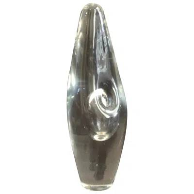Pre-owned Iittala 1950s 'orkidea' 'orchid' Glass Vase By Timo Sarpaneva For , Finland In Purple