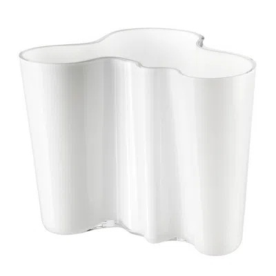 Iittala Aalto 6.25 Clear Vase In White