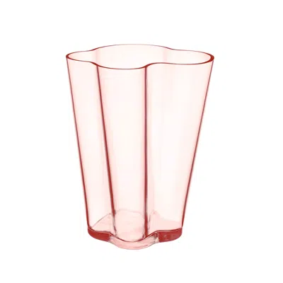 Iittala Aalto Calluna Vase 10.6" In Red