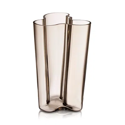 Iittala Aalto Finlandia Vase, 10 In Linen