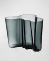 Iittala Aalto 6.25 Clear Vase In Grey