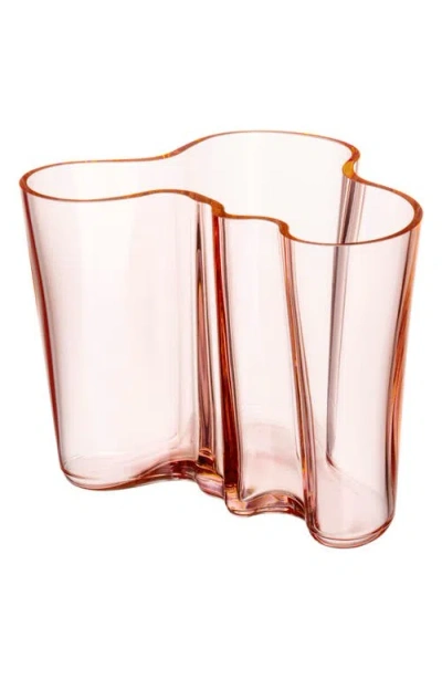 Iittala Aalto Vase In Pink