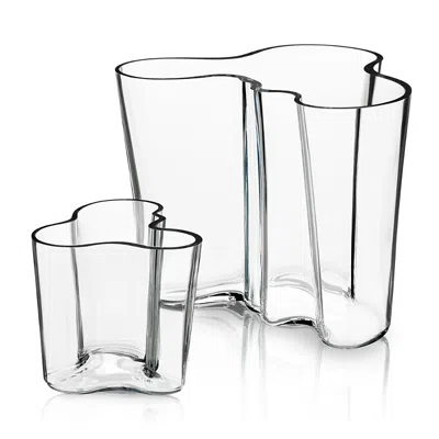 Iittala Aalto Vase, Set Of 2 In Nocolor