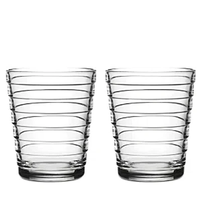 Iittala Aino Aalto Tumbler, Set Of 2 In Clear