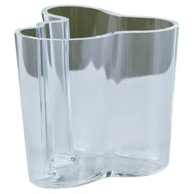 Pre-owned Iittala Alvar Aalto For  Petite Glass Vase In Transparent