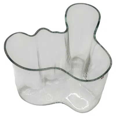 Pre-owned Iittala Alvar Aalto Vintage Vase 3030, Blown Glass, Scandinavian Modern In Transparent