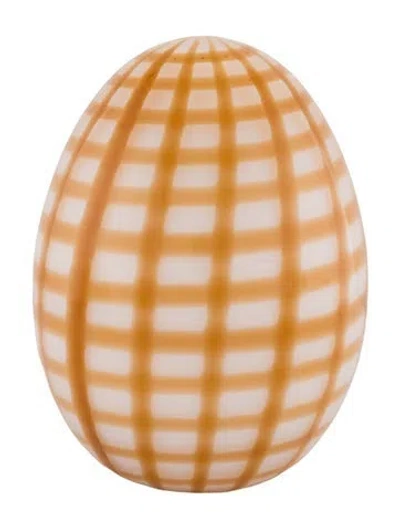 Pre-owned Iittala Egg Figurine In Neutral