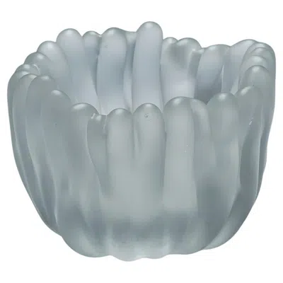 Pre-owned Iittala Finger Art Glass Vase By Tapio Wirkkala For  1951 In Transparent