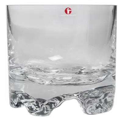 Pre-owned Iittala Glass Bowl By Tapio Wirkkala For  Glassworks In Gray