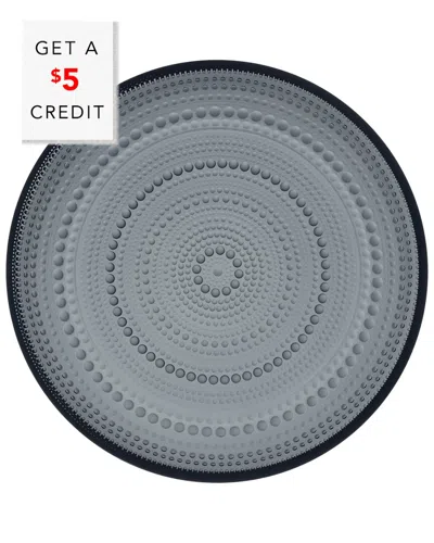 Iittala Kastehelmi 9.75in Plate With $5 Credit