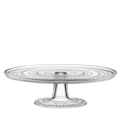 Iittala Kastehelmi Cake Stand In Clear