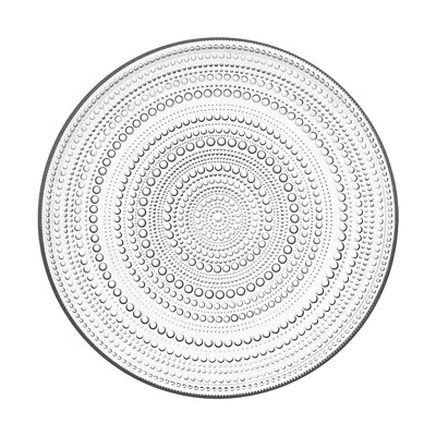 Iittala Kastehelmi Plate, 12.5 In Clear