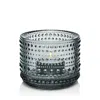 Iittala Kastehelmi Tealight Holder In Gray