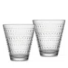 Iittala Kastehelmi Tumbler, Set Of 2 In Clear