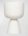 Iittala Nappula Plant Pot, 9x6 In White