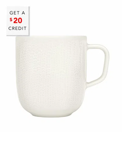 Iittala Sarjaton Letti Mugwith $20 Credit In White