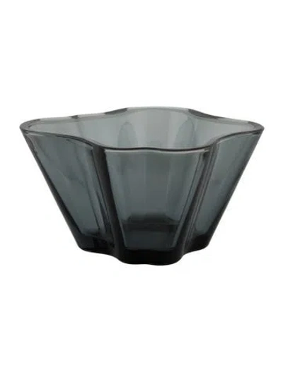 Pre-owned Iittala Small Glass Bowl In Multi