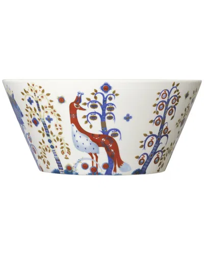 Iittala Taika White Bowl In Multi