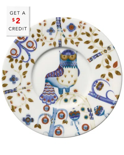 Iittala Taika White Saucer With $2 Credit