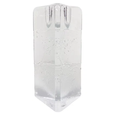 Pre-owned Iittala Timo Sarpaneva Triangular 'archipelago' Candleholder For  In Gray