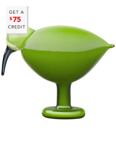 Iittala Toikka Ibiswith $75 Credit In Green