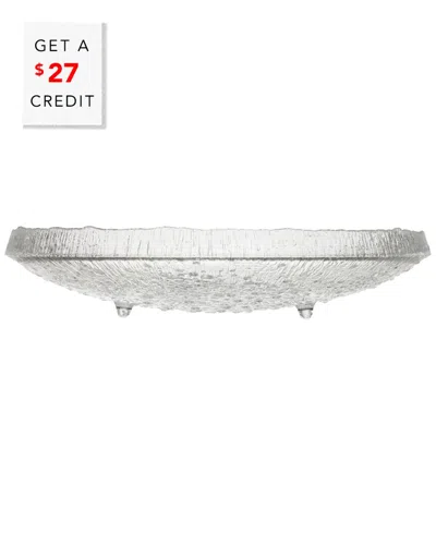 Iittala Ultima Thule Centerpiece Bowlwith $27 Credit In White