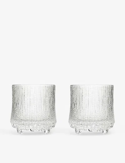 Iittala Ultima Thule O.f Glass Tumblers Set Of Two