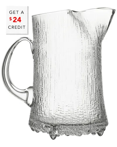 IITTALA IITTALA ULTIMA THULE PITCHERWITH $24 CREDIT