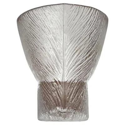Pre-owned Iittala Vintage Finnish Tuuli Series Glass Valto Kokko For , 1970s In Gray