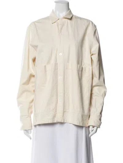 Pre-owned Ijji Denim Jacket In Neutral
