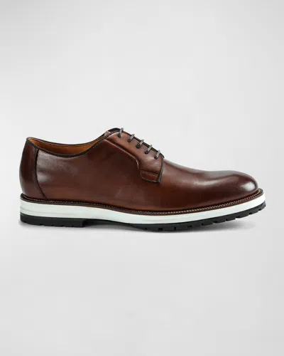 Ike Behar Men's Structure Hybrid Lace-up Shoes In Black