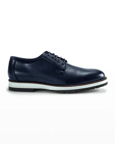 Ike Behar Men's Structure Hybrid Lace-up Shoes In Navy