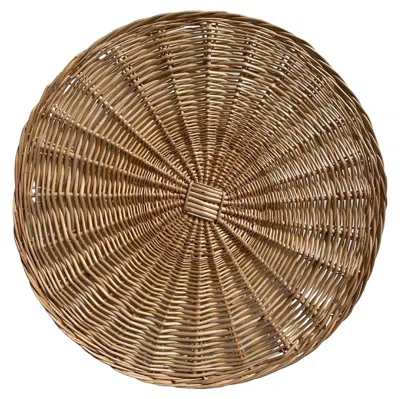 Pre-owned Ikea 1980s Vintage Scandinavian Modern Wall Sconce By , Bamboo Design In Brown