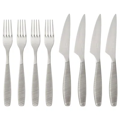Ikea 365+ 8-piece Steak Flatware Set, Stainless Steel