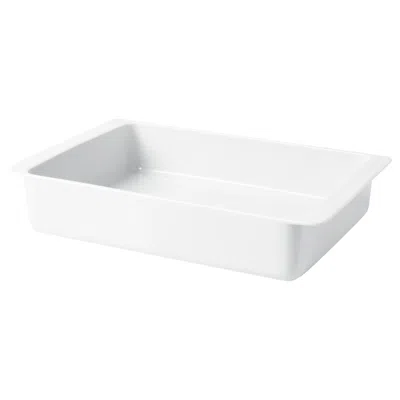 Ikea 365+ Baking Dish, White, 15x10 ¼ "