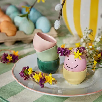 Ikea 365+ Bowl/egg Cup, Rounded Sides/mixed Colors, 2 "