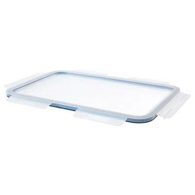 Ikea 365+ Lid, Large Rectangular/plastic, Length: 12 ½ " In Blue