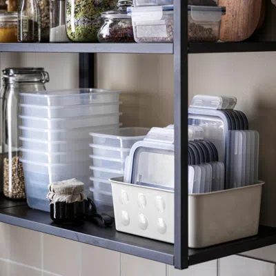 Ikea 365+ Lid, Rectangular/plastic, Length: 8 ¼ "