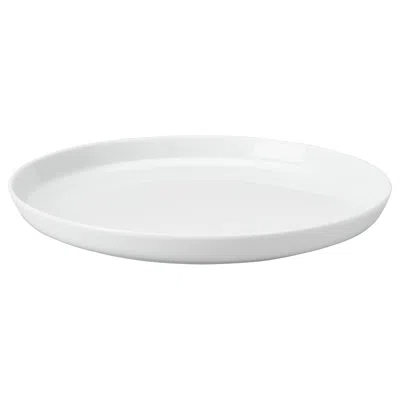 Ikea 365+ Plate, White, 9 ½ "
