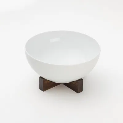 Ikea 365+ Serving Stand, Acacia, 6 ¼x6 ¼ "